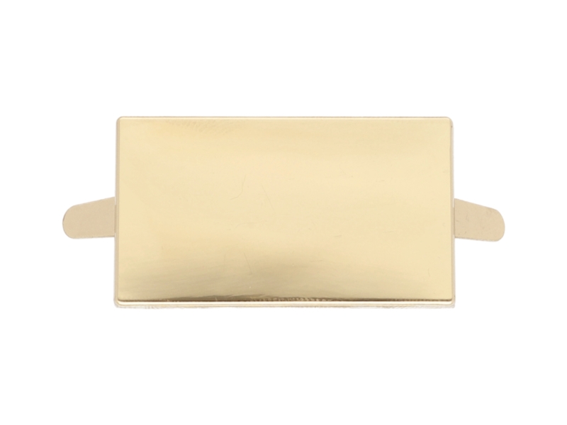 PLAKETTEN 47/27 MM LICHT GOLD 100    ST.