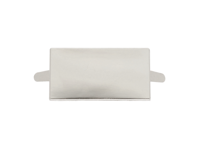 PLAKETTEN 43/23 MM NICKEL 100 ST.
