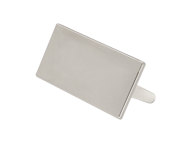 PLAKETTEN 43/23 MM NICKEL 100 ST.