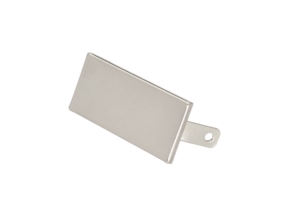 Blaszka pod logo 34/16 mm nikiel