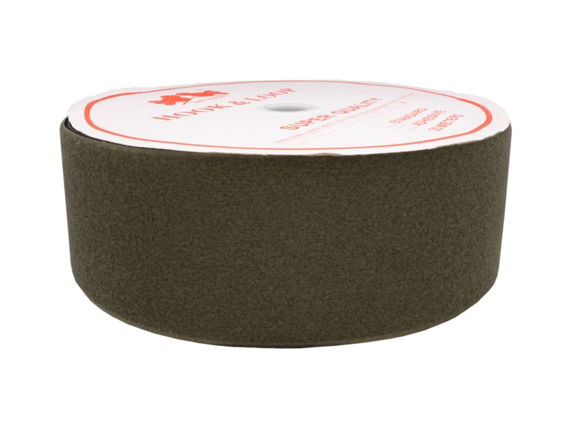 Klettverschlussband  weiß 305 polyester/nylon flausch 25 lm