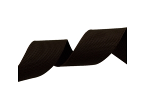 Polypropylen-Trägerband 30 mm / 1,1 mm dunkelbraun (141) eco