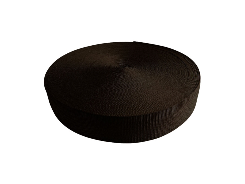 Taśma nośna polipropylenowa 30 mm / 1,1 mm ciemnobrązowa (141) eko