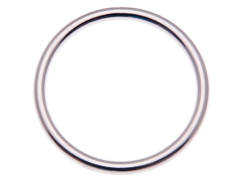 Kółko metalowe 50/5 mm nikiel odlew