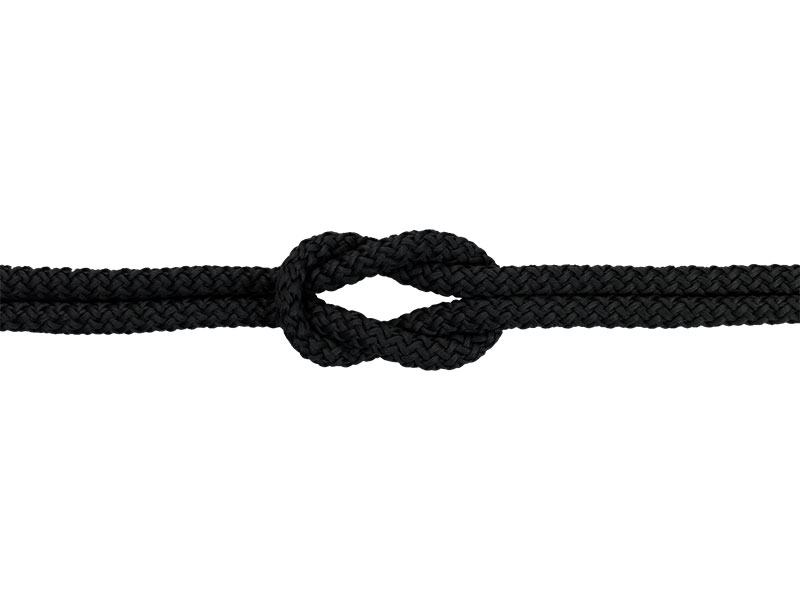 Polyester cord 7 mm black (580)