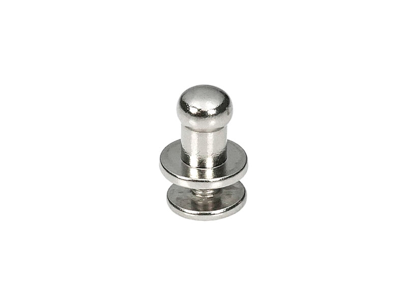 KNOPIK 5/4/8/8 MM  NICKELGLANZ 100 ST.