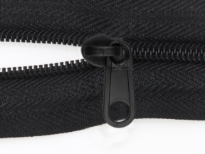 Suwak plastikowy do taśmy suwakowej spiralnej 3 non lock (580) czarny