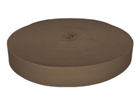 Taśma lamówka jodełka 30 mm/0,8 mm (894) ciemnobeżowa