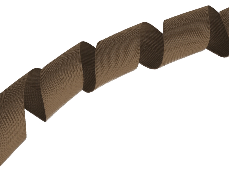 Fischgrätmuster Einfassband 30 mm/0,8 mm Dunkelbeige (894)