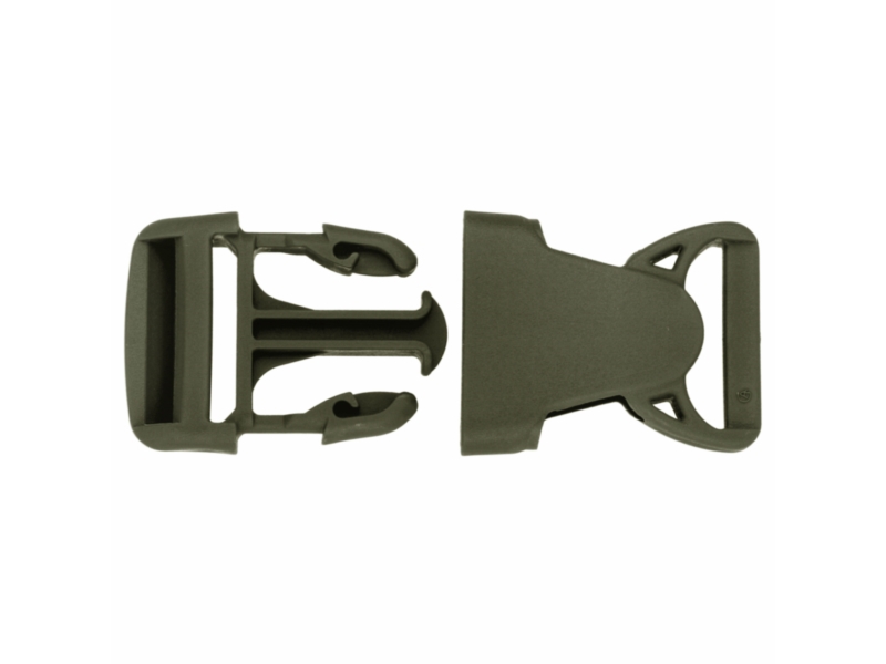 Klamra plastikowa 30x66 mm Olga khaki