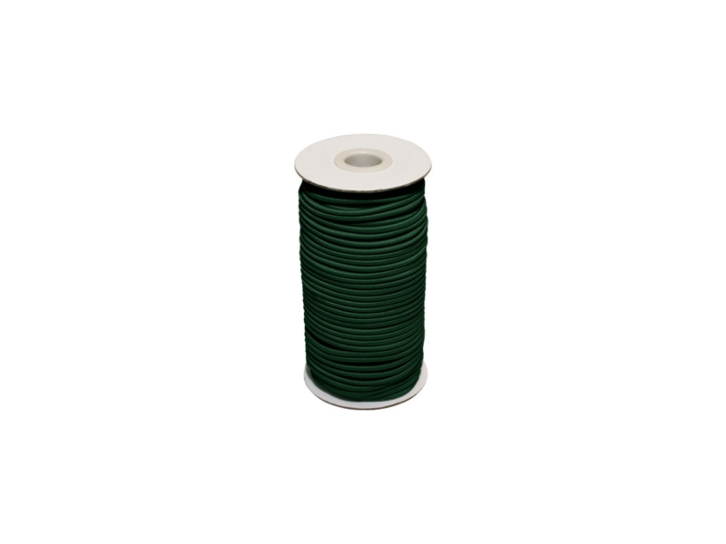 Gumosznurek  3 mm (153) ciemnozielony
