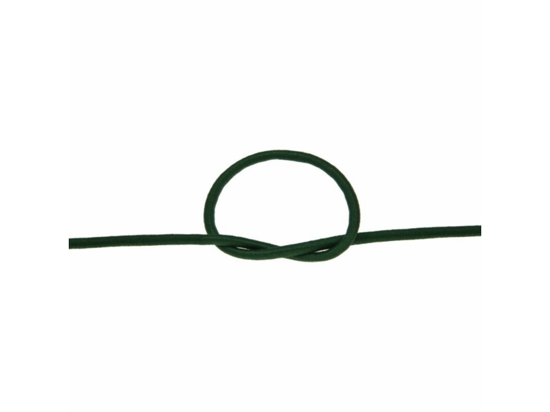 Gumosznurek  3 mm (153) ciemnozielony