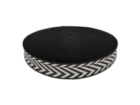 Taśma nośna polycotton 2,3 mm jodła czarna