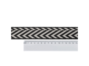 Taśma nośna polycotton 2,3 mm jodła czarna