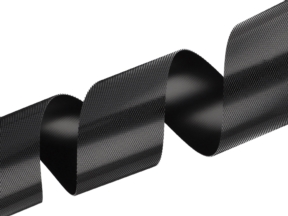 Klettbandhaken (580) aus schwarzem Nylon
