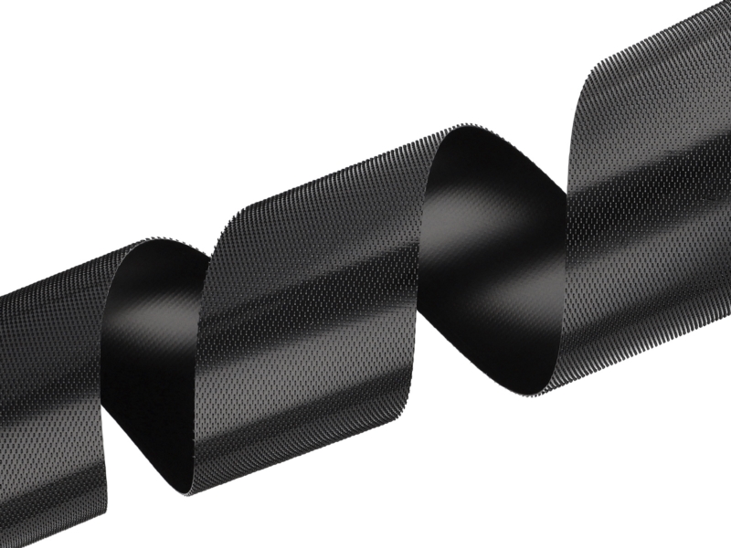Klettbandhaken (580) aus schwarzem Nylon