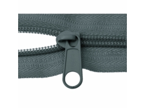 Suwak do taśmy suwakowej  spiralnej 5 non lock (913) szary