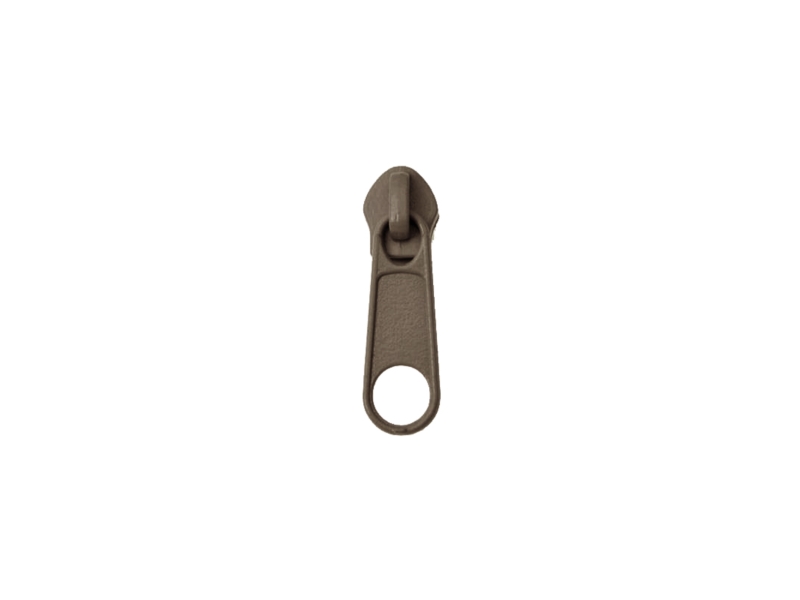 SCHIEBER FÜR SPIRALREIßVERSCHLUSSBAND 5 NON LOCK OLIV 100/500 ST.