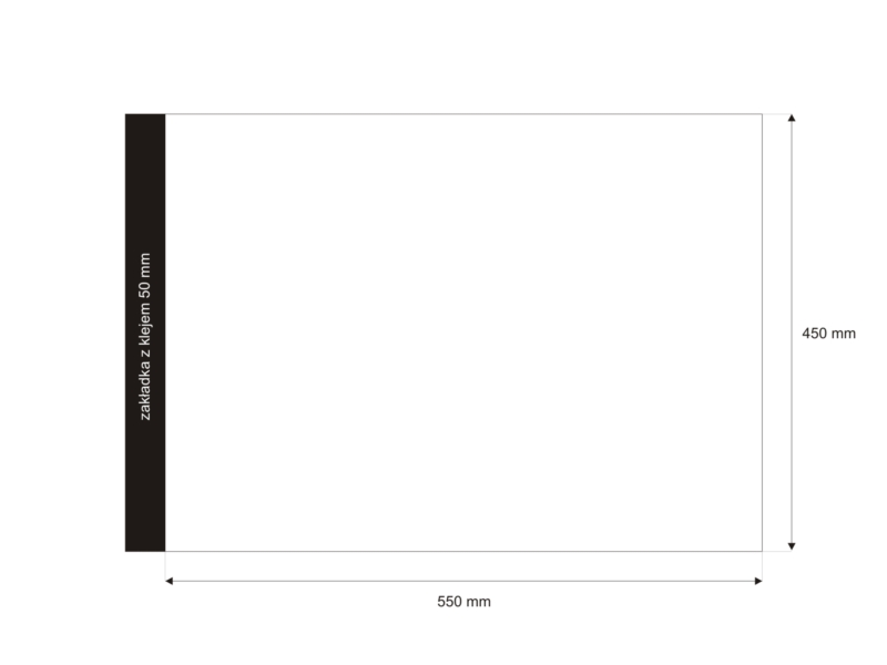 Folienpackung 450x550