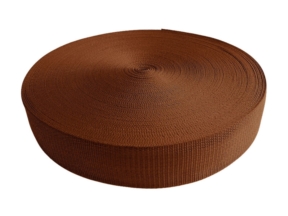 Polypropylenová nosná páska 30 mm / 1,1 mm tmavě hnědá (236) eco