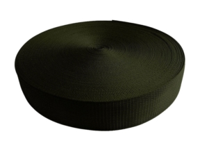 Polypropylene carrier tape 30 mm / 1.1 mm olive green (305) eco