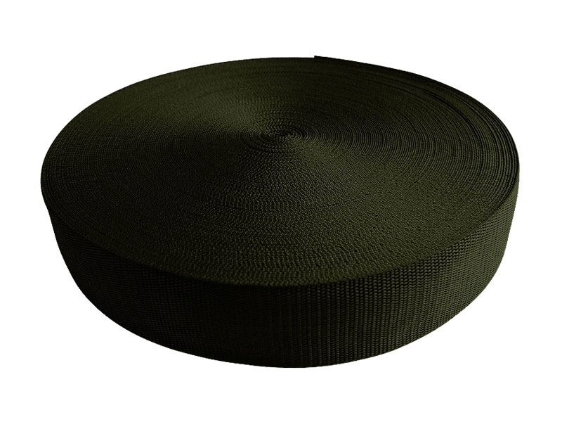 Taśma nośna polipropylenowa 30 mm / 1,1 mm oliwkowa (305) eko