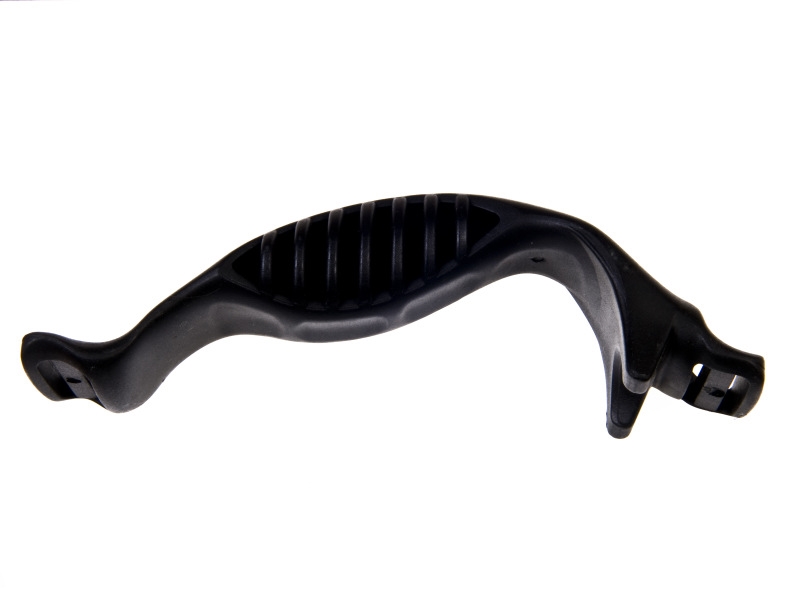 Handgriff aus kunststoff 25/168 mm schwarz 1 st.