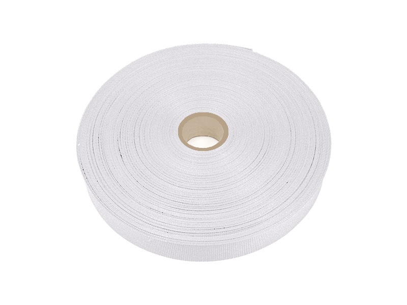 Grosgrain ribbon 15 mm/0,40 mm white (501)