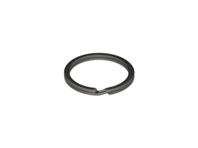 Kółko metalowe 20/2,2 mm czarny nikiel spiralne
