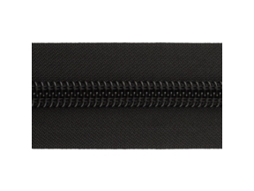Waterproof spiral zipper tape 10 (580) black