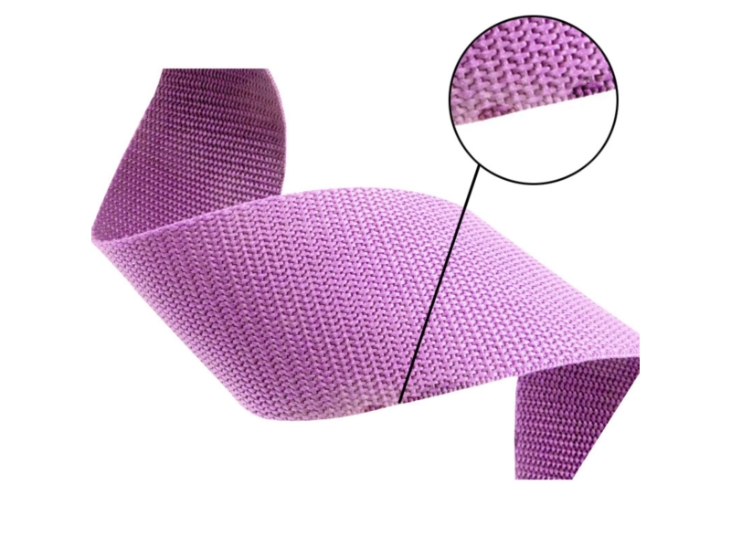 Tragband pp 50 mm  / 1,3 mm violett 375 50 lm - Zweite  Kategorie