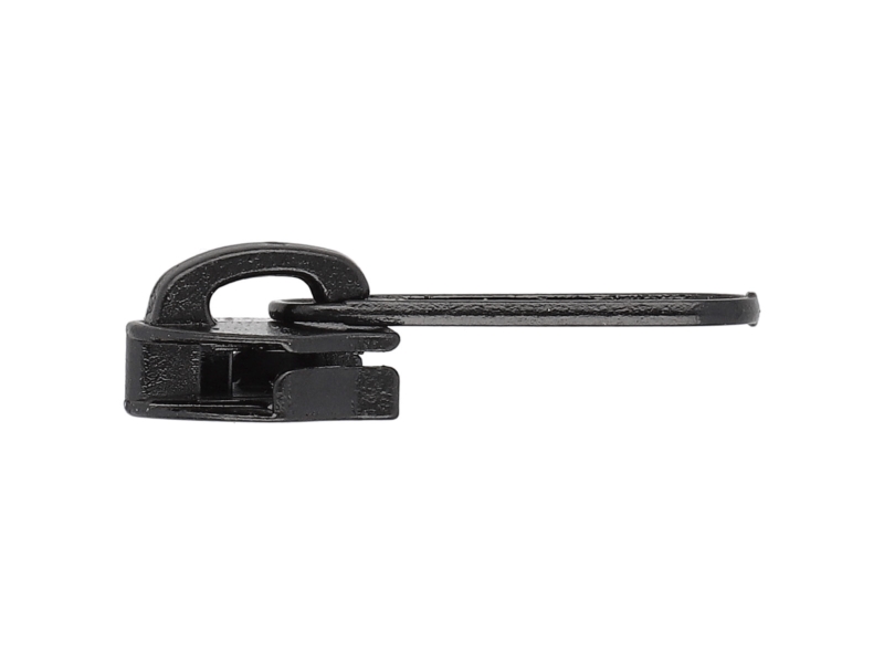 Slider for waterproof spiral tape 10 non lock black matt