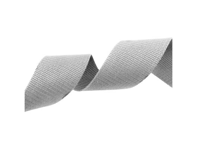 Webbing pp 10  mm / 1,3 mm white 501 second species&nbsp50 mb