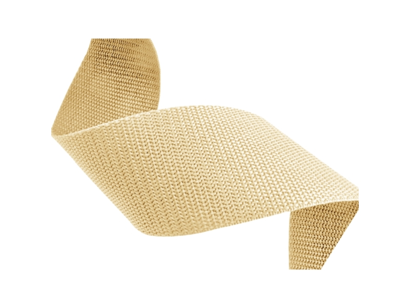 Webbing pp 25 mm / 1,3 mm beige 122 50 mb