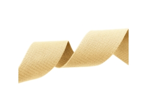 Polypropylen-Trägerband 25 mm / 1,3 mm beige (122) zweite Qualität