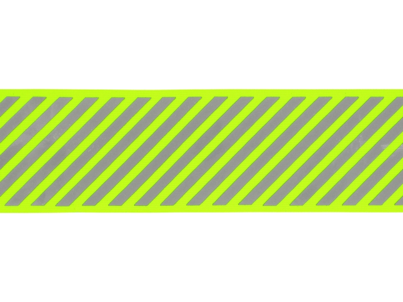 Reflexband 50 mm gelbes Neon +  Reflektor Streifen 50 lm