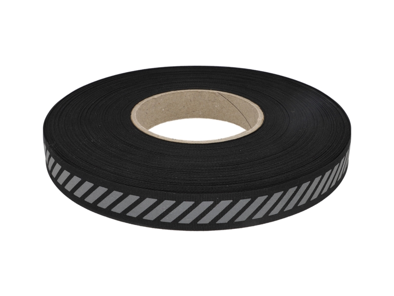 Reflective tape 20 mm black + reflector&nbsp50    mb