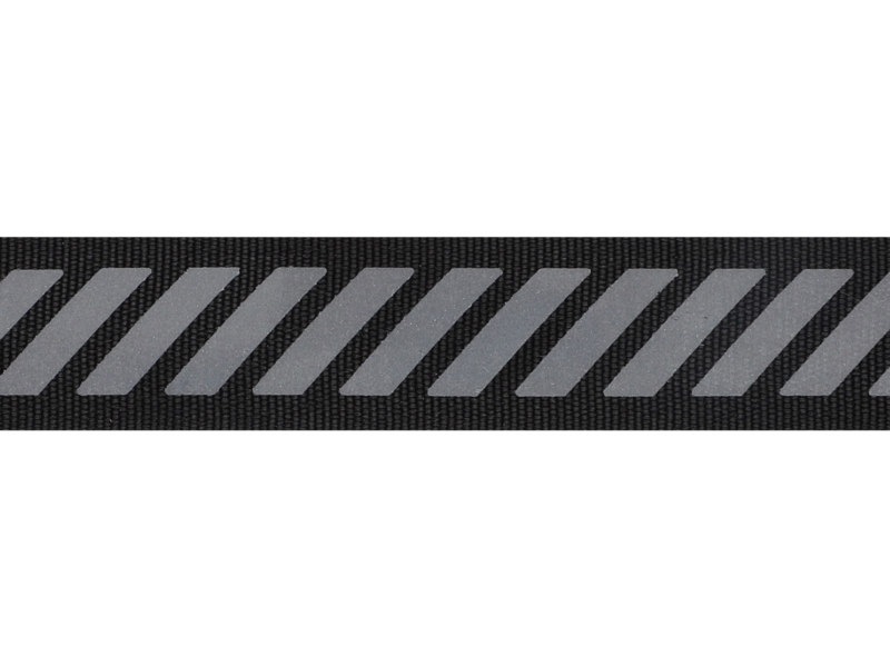 Reflexband 20 mm Schwarz + reflektor&nbsp50    lm