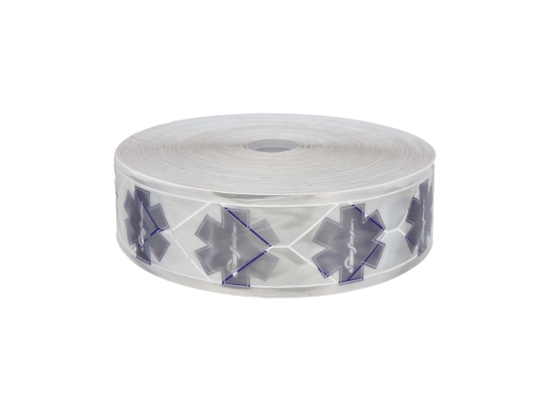 Prismatic reflective&nbspsilver medical tape 50  mb