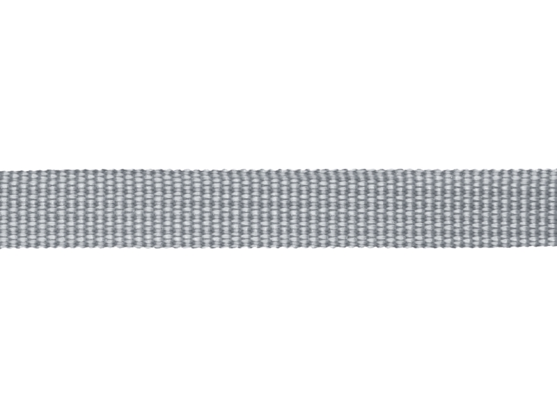 Rips-Trageband 10 mm (134) Grau