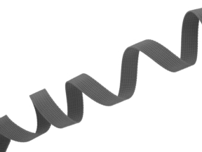 10 mm Ripsband, grau (860)