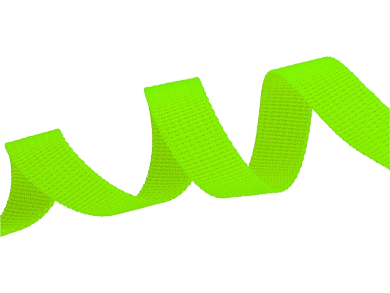 Rips-Trageband 10 mm (1003) Neon-Limette