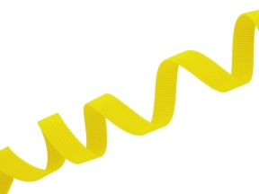Grosgrain ribbon 10 mm yellow (504)