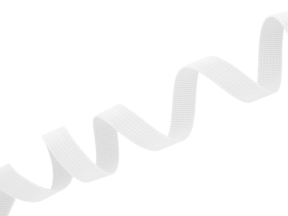 10 mm grosgrain ribbon white (501)