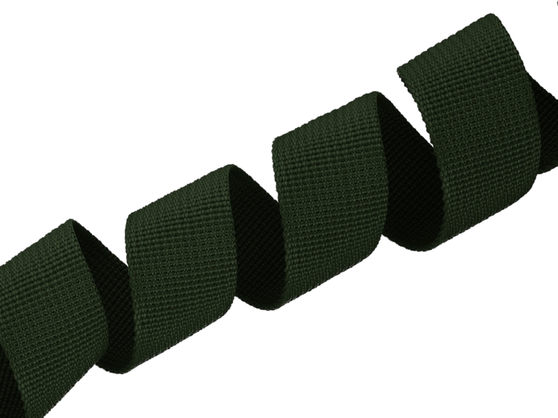 Grosgrain Webbing 25 mm (305) olive green
