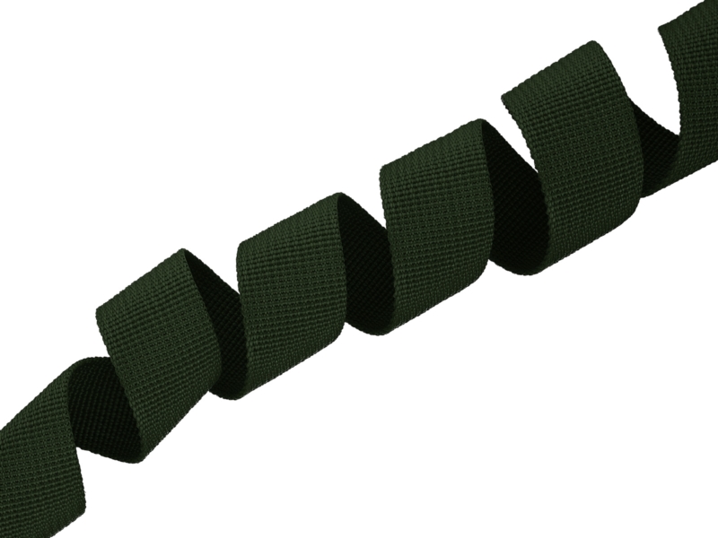 Grosgrain Webbing 25 mm (305) olive green