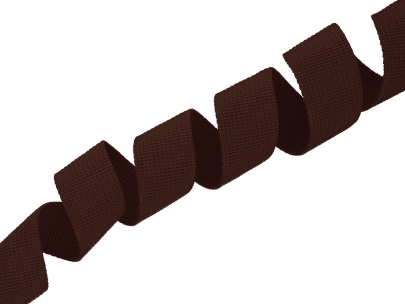Grosgrain Webbing 25 mm (141) dark brown