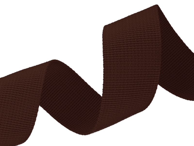 Grosgrain Webbing 40 mm (141) dark brown