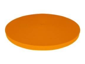 Taśma nośna rypsowa 20 mm żółta (506)