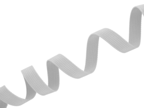 Grosgrain ribbon 15 mm light grey (336)